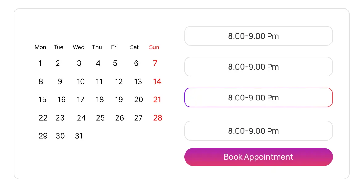 Books Appointments and Manages Scheduling